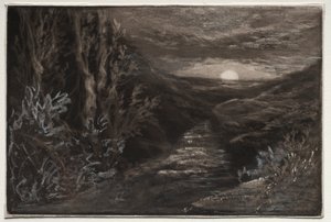 Moorland Stream. tekijältä Francis Seymour Haden