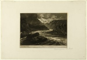 Lohijoki, nro II tekijältä Francis Seymour Haden
