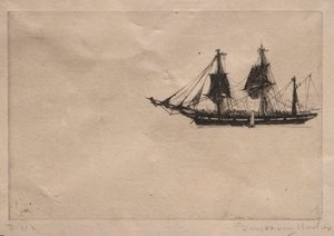 Kuoren korjaus, 1865. tekijältä Francis Seymour Haden