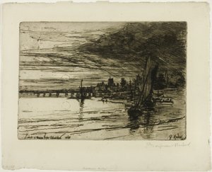 Battersean silta tekijältä Francis Seymour Haden
