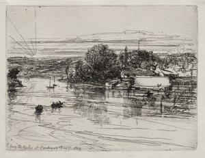 Cardigan Bridge tekijältä Francis Seymour Haden
