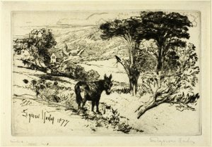 Challow Farm tekijältä Francis Seymour Haden