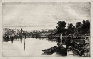 Egham, 1859. tekijältä Francis Seymour Haden