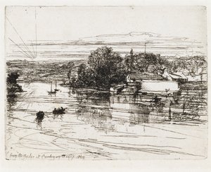 Cardiganin sillalta tekijältä Francis Seymour Haden