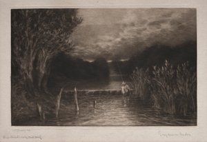 Harjuksen kalastus tekijältä Francis Seymour Haden