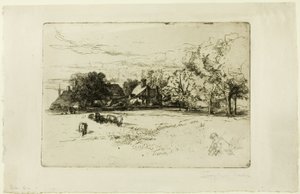 Horsleyn mökki tekijältä Francis Seymour Haden