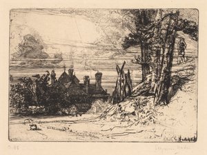 Horsleyn talo Willesleyssä tekijältä Francis Seymour Haden