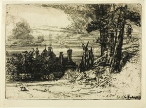 Horsleyn talo Willesleyssä tekijältä Francis Seymour Haden
