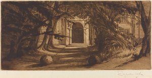Mytton Hall tekijältä Francis Seymour Haden