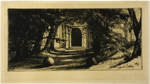 Mytton Hall tekijältä Francis Seymour Haden