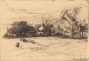 Old Willesley Housefinnish tekijältä Francis Seymour Haden