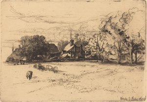 Vanha Willesley House tekijältä Francis Seymour Haden