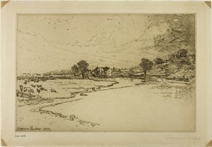 Sawley Abbey tekijältä Francis Seymour Haden