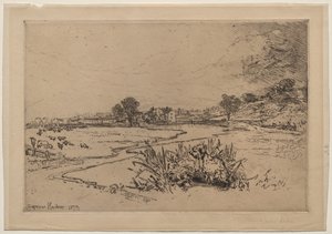 Sawley Abbey tekijältä Francis Seymour Haden