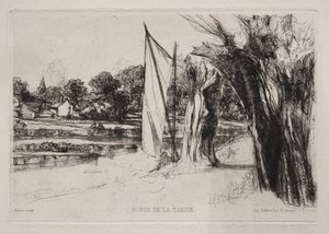 Thames Ditton - Purjeella tekijältä Francis Seymour Haden