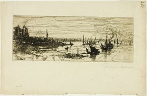Majatalo, Purfleet tekijältä Francis Seymour Haden