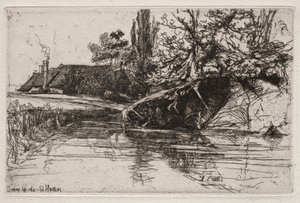 Vallihauta, 1865. tekijältä Francis Seymour Haden