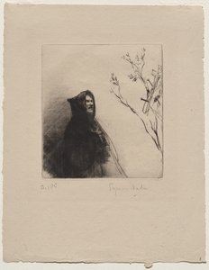 Munkki rukoilee - Pyhä Franciscus tekijältä Francis Seymour Haden