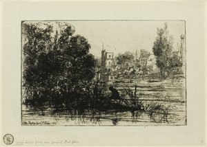 Twickenhamin kirkko tekijältä Francis Seymour Haden