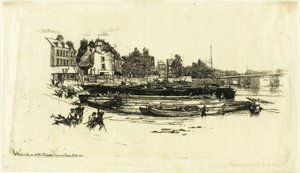 Whistlerin talo, Old Chelsea tekijältä Francis Seymour Haden