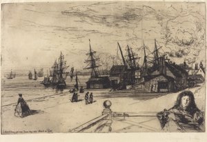 Yacht Tavern, Erith tekijältä Francis Seymour Haden