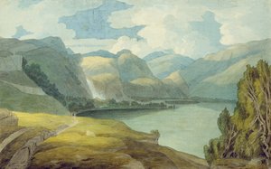 Derwentwater katsoo etelään tekijältä Francis Towne