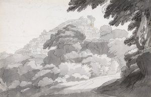 Rocca di Papa tekijältä Francis Towne