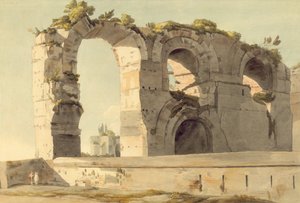Claudian Aqueduct, Rooma tekijältä Francis Towne