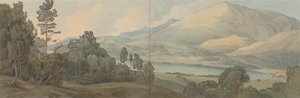 Näkymä Coniston-järvelle, Lancashire