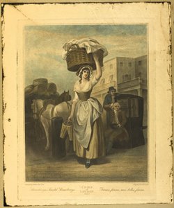 Maduixes, maduixes escarlatas, plat 9 de The Cries of Londonfinnish tekijältä Francis Wheatley