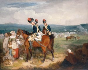 Brightonissa, Skotlannissa sijaitseva leiri tekijältä Francis Wheatley