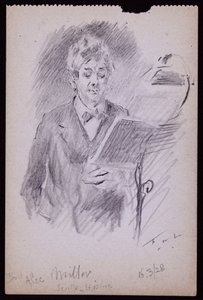 Alec Millerin muotokuva tekijältä Francis Wilfred Lawson
