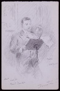 Basil Ionidesin muotokuva tekijältä Francis Wilfred Lawson