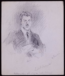 Earl of Crawfordin ja Balcarresin muotokuva tekijältä Francis Wilfred Lawson