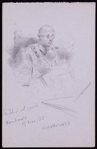 Edwin Lutyensin muotokuva tekijältä Francis Wilfred Lawson
