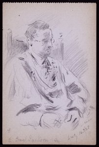 Ernest Jacksonin muotokuva tekijältä Francis Wilfred Lawson