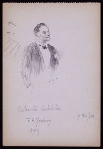 FR Yerburyn muotokuva tekijältä Francis Wilfred Lawson