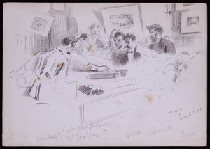 Muotokuva F. Esittely Gouldingista tekijältä Francis Wilfred Lawson