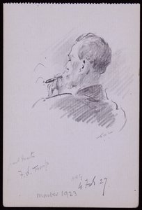 Francis Troupin muotokuva tekijältä Francis Wilfred Lawson