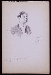 HB Cresswellin muotokuva tekijältä Francis Wilfred Lawson