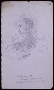 Harold Speedin muotokuva tekijältä Francis Wilfred Lawson