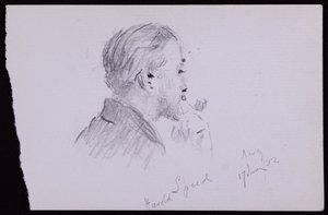 Harold Speedin muotokuva tekijältä Francis Wilfred Lawson