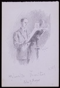 John G Rogersin muotokuva tekijältä Francis Wilfred Lawson