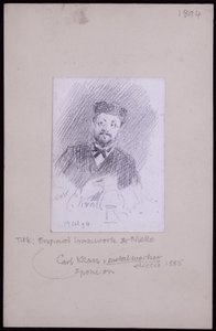 Karl Krallin muotokuva tekijältä Francis Wilfred Lawson