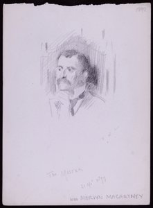 Mervyn Macartneyn muotokuva tekijältä Francis Wilfred Lawson