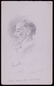 TM Rooken muotokuva tekijältä Francis Wilfred Lawson