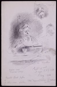 Thomas Okeyn muotokuva tekijältä Francis Wilfred Lawson