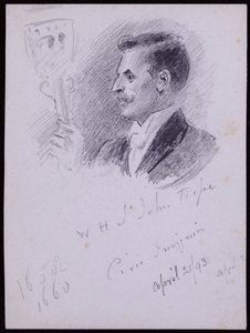 WH St John Hopen muotokuva tekijältä Francis Wilfred Lawson