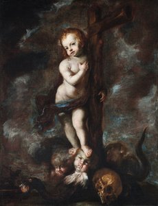 Francisco Camilo - Jeesus-lapsi synnin ja kuoleman voittajana - n. 1640-60. tekijältä Francisco Camilo