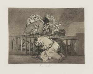 Kuten? onnistui?. (Näin se tapahtui.), pl. 47 sarjasta Los desastres de la guerra (Sodan katastrofit) tekijältä Francisco de Goya